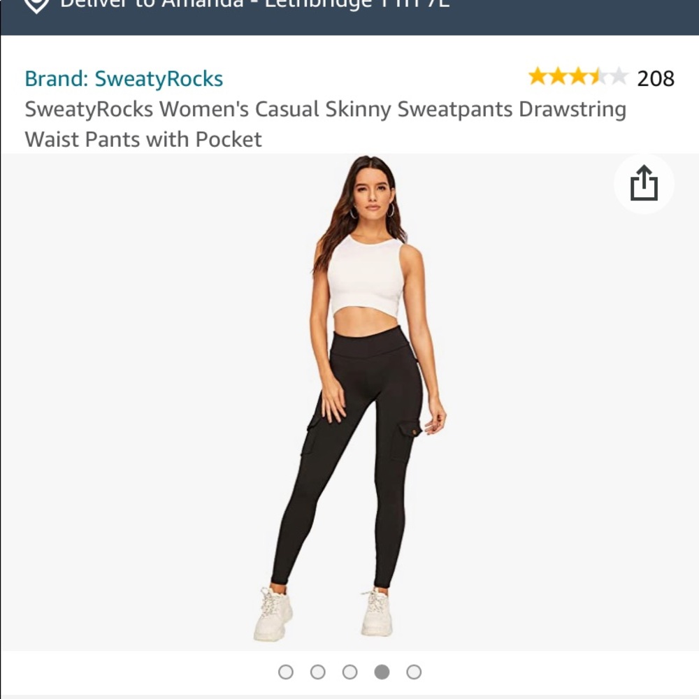 Casual skinny pants